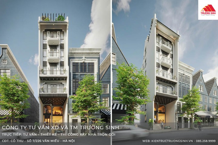 Mẫu thiết kế nhà chị Thu - Văn Miếu, Hà Nội