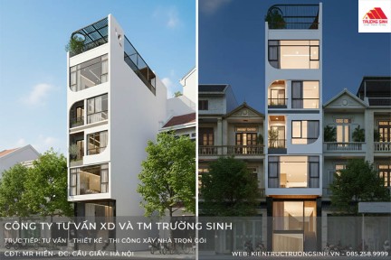 Thiết kế nhà 60m2 – Mẫu đẹp, bản vẽ & chi phí mới nhất 2026