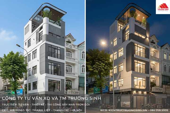 Mẫu thiết kế nhà anh Hoạt - Thanh Trì Hà Nội