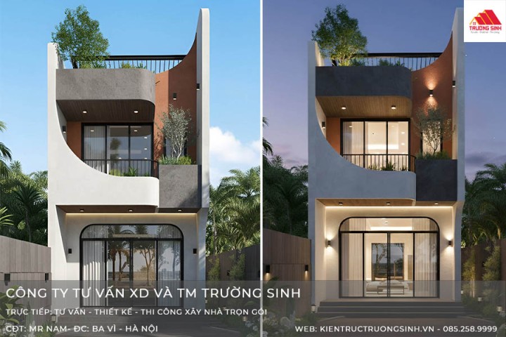Mẫu thiết kế nhà anh Nam - Ba Vì Hà Nội