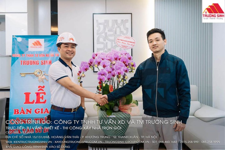 Dự án xây nhà trọn gói tại Hoàng Văn Thái - Thanh Xuân - Hà Nội