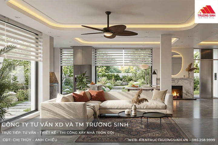 Mẫu thiết kế nội thất hiện đại