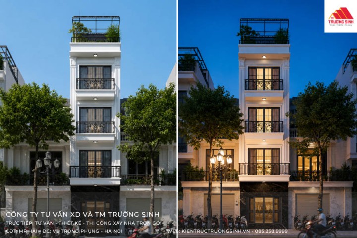 Mẫu thiết kế nhà bác Danh Hoàng Mai, Hà Nội