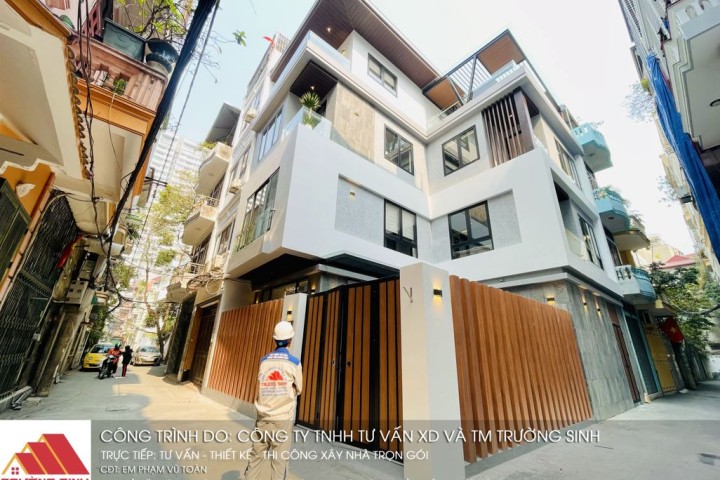 Xây  nhà  trọn gói phố Phùng Chí  Kiên, Quận  Cầu  Giấy, Hà  Nội