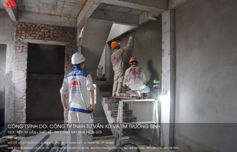 Hoàn thiện phần thô – Giai đoạn định hình ngôn ngữ kiến trúc cho ngôi nhà 