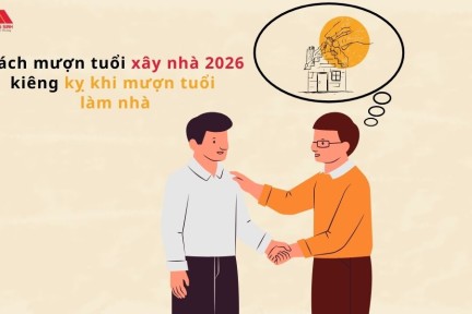 Cách mượn tuổi xây nhà 2026 những kiêng kỵ khi mượn tuổi làm nhà