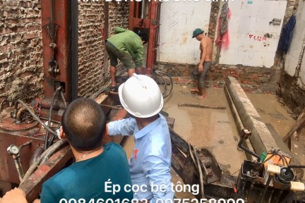 Báo giá ép cọc bê tông tại Hà Nội Cập nhật mới nhất [Kiến Trúc Trường Sinh]
