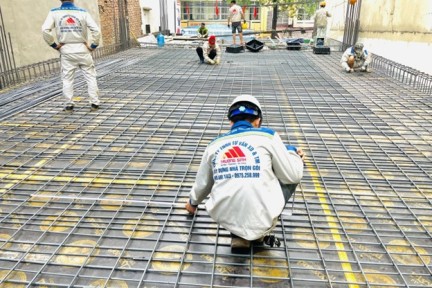 Thi công sàn vượt nhịp không dầm - Công nghệ xây dựng hiện đại năm 2025