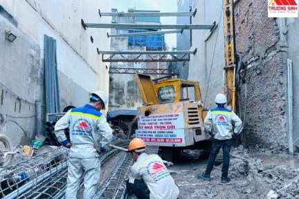 Kiến trúc Trường Sinh - Thi công cọc khoan nhồi tại Hà Nội 