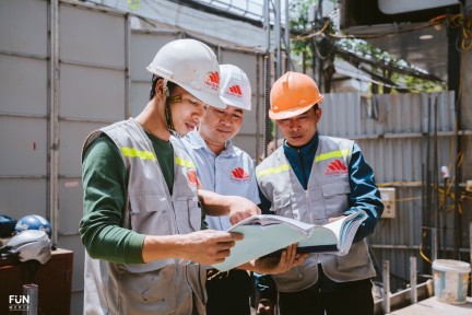Dịch vụ xây nhà trọn gói phần thô tại Hà Nội 2025