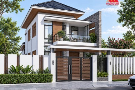 Bộ sưu tập 5 mẫu thiết kế nhà rộng 7m dài 13m đẹp, độc đáo