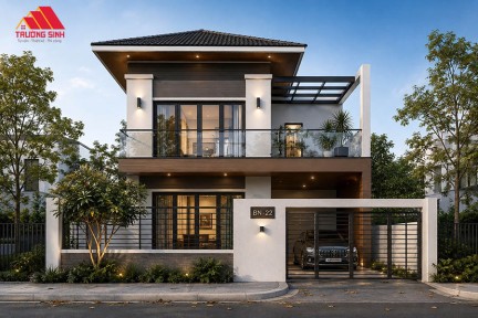 8+ Mẫu thiết kế nhà 90m2 đẹp, hiện đại được ưa chuộng 2026