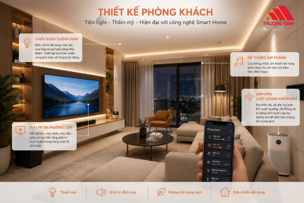 4 ý tưởng thiết kế nhà thông minh, nâng tầm không gian sống