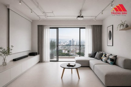 15+ Thiết kế nội thất chung cư phong cách tối giản đẹp, ấn tượng