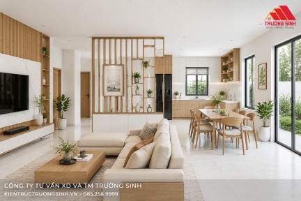 15+ Mẫu thiết kế nội thất nhà 3 tầng hiện đại, tuyệt đẹp