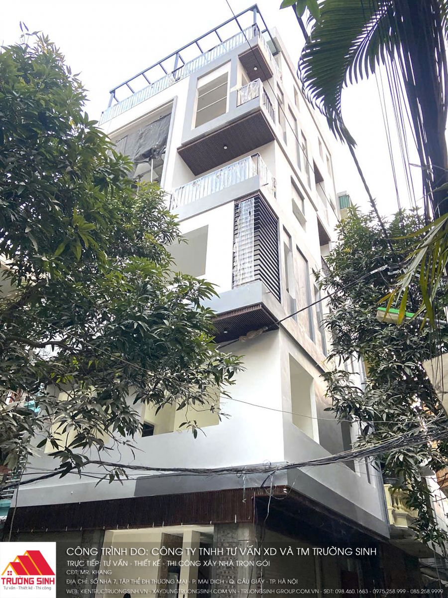 hoàn thiện xây nhà trọn gói