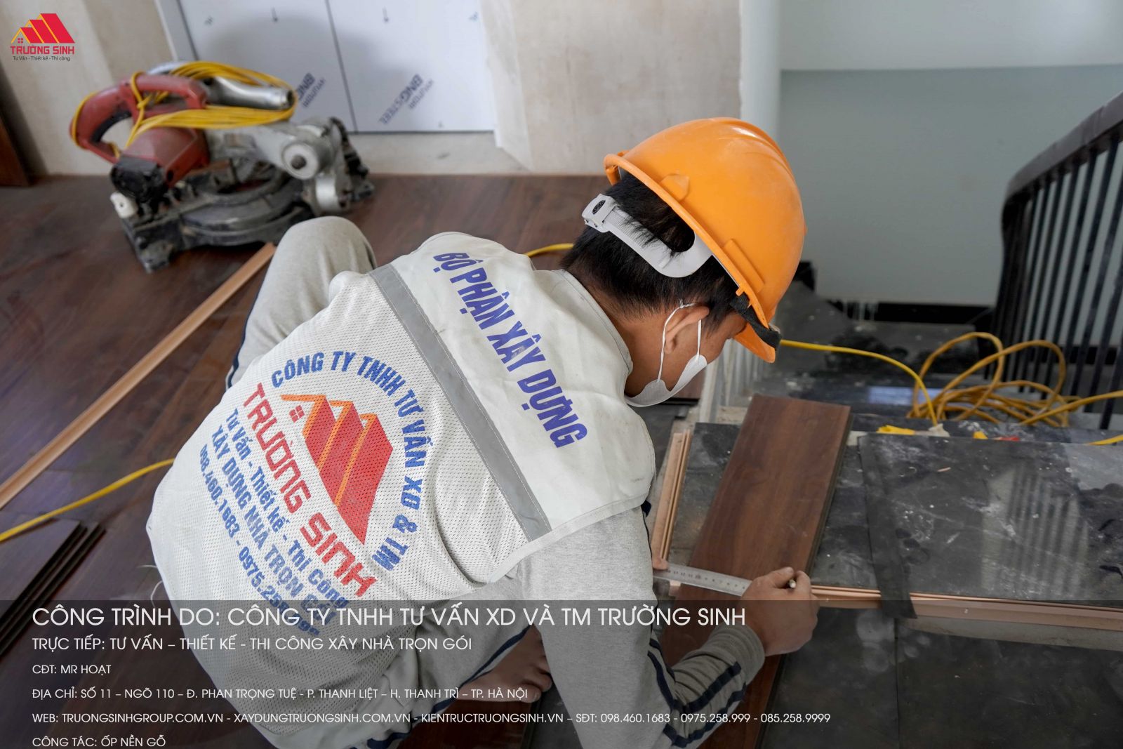 Thi Công Lát Nền gỗ