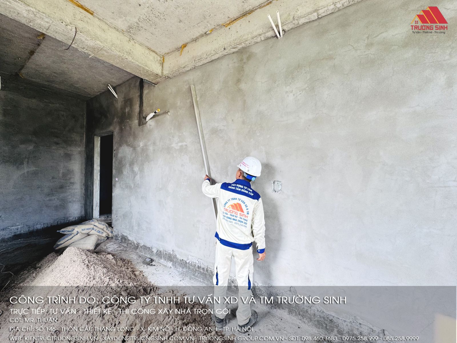 Hoàn thiện mặt ngoài phần thô – tạo nền chuẩn cho thẩm mỹ tổng thể