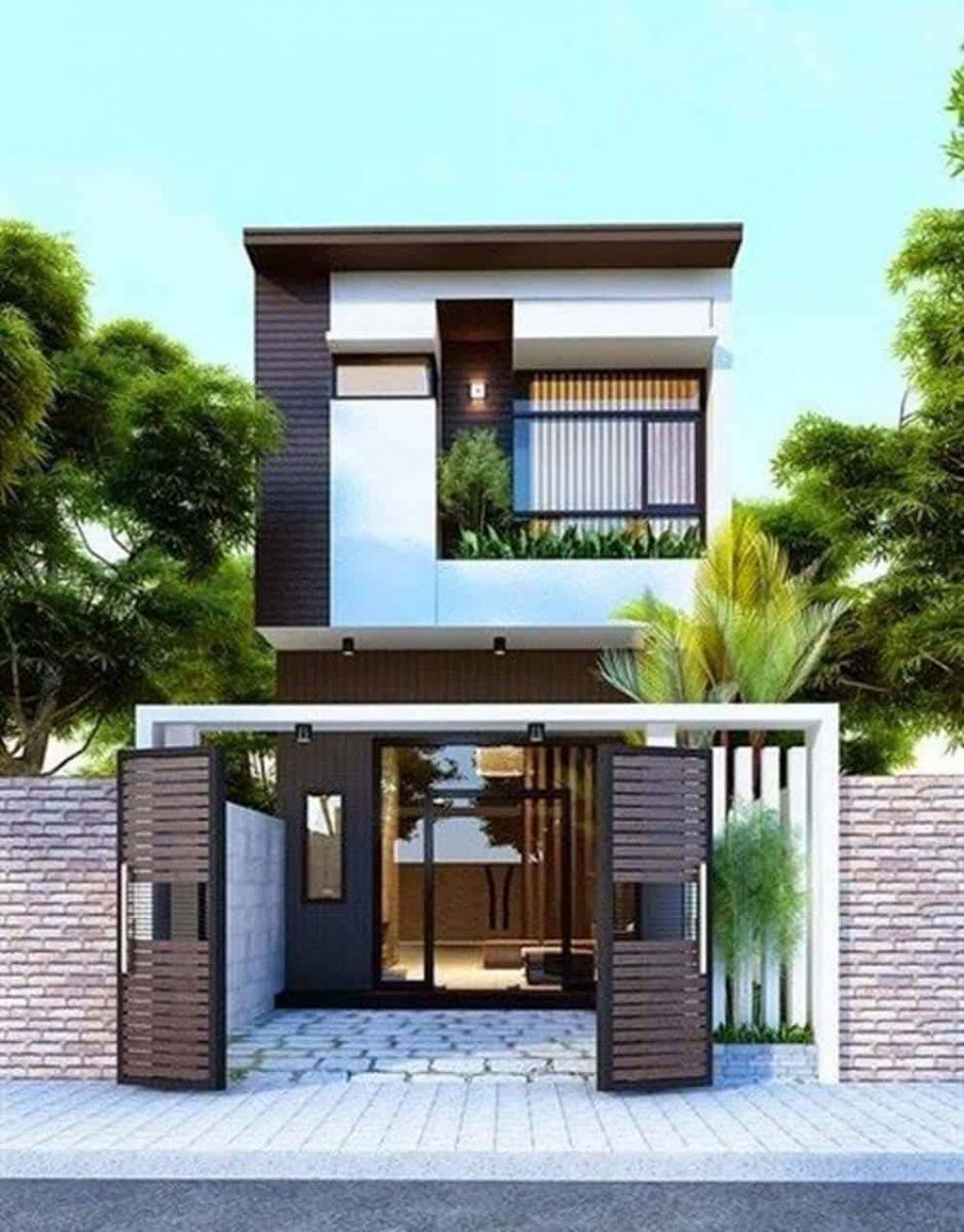 Thiết kế nhà 50m2 2 tầng