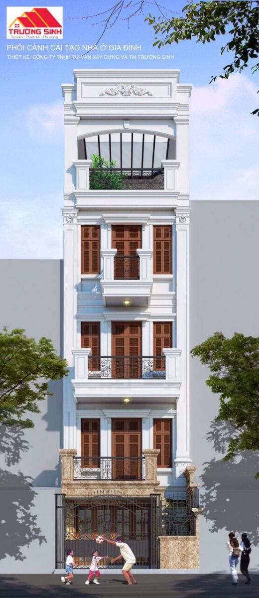 Báo giá thiết kế nhà đẹp tại Hà Nội 2020 - Kiến trúc Trường Sinh