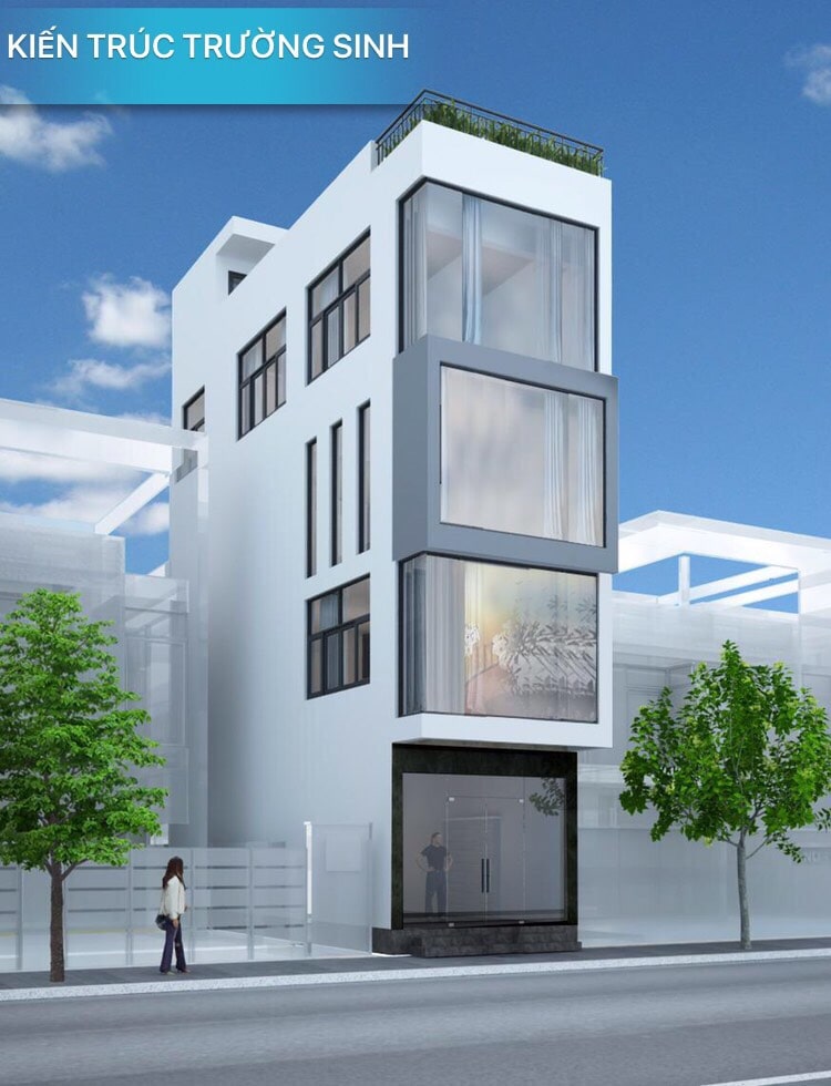 Thiết kế, xây nhà trọn gói tại Hoài Đức, Hà Nội - Xây nhà mặt phố 