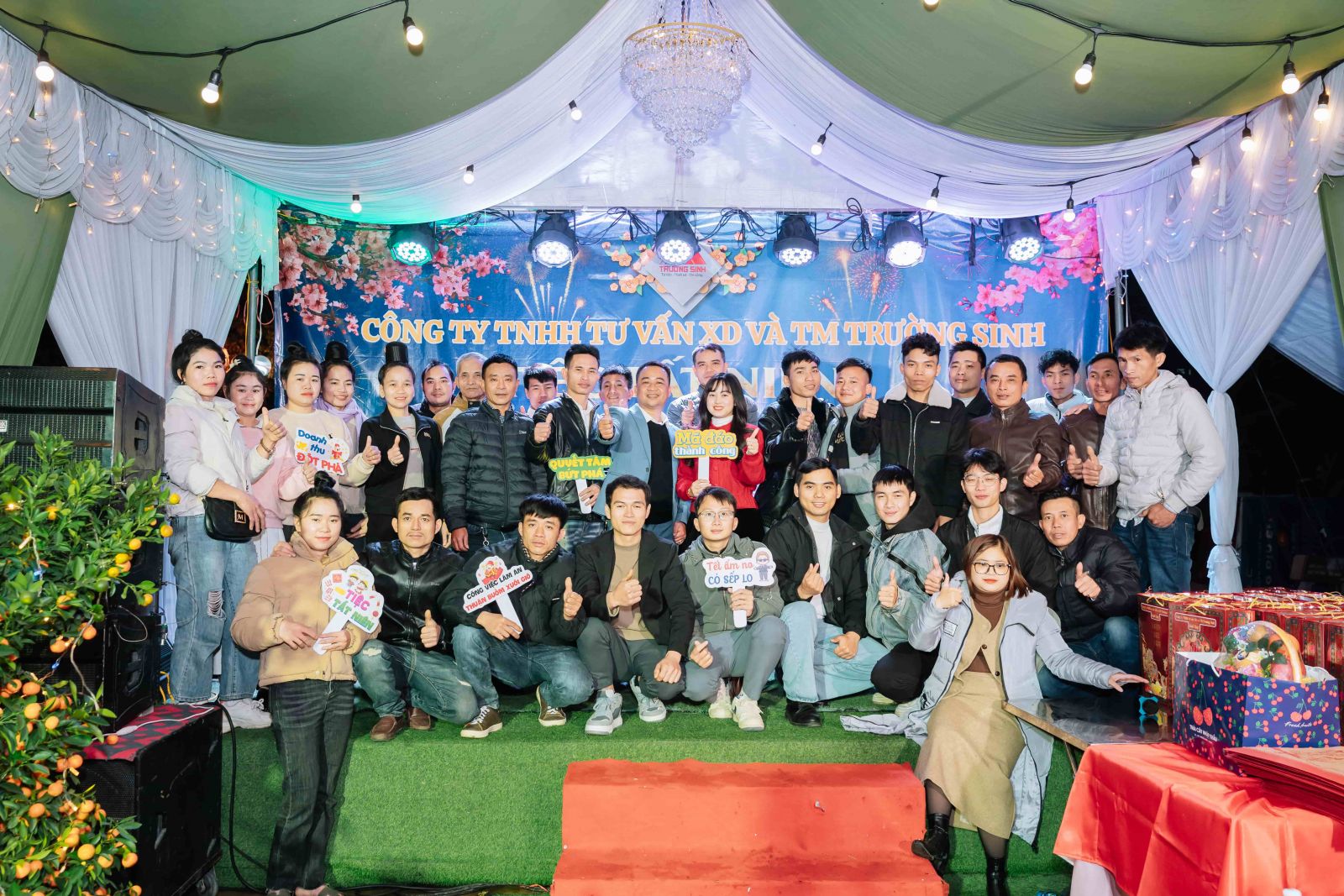 Trường Sinh tổ chức tiệc tất niên — sẵn sàng cho chặng đường mới