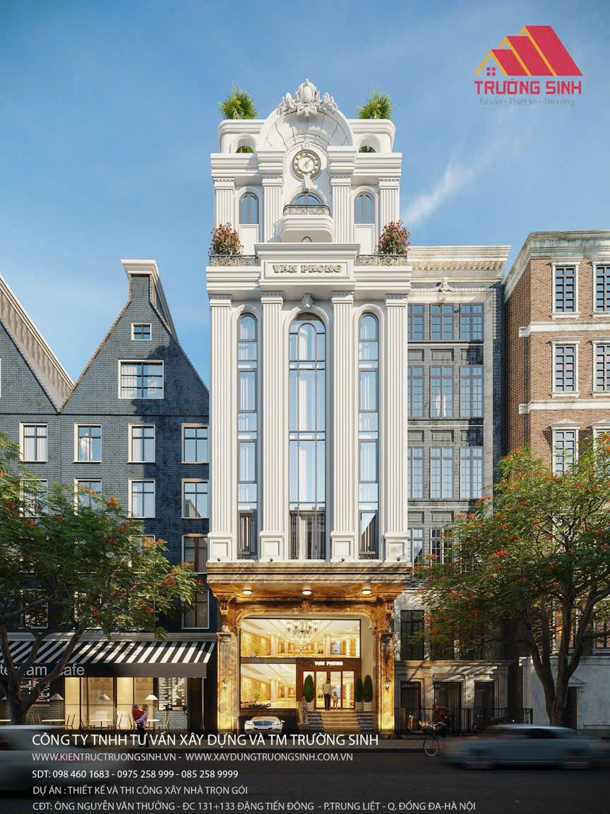 Mẫu nhà tân cổ điển