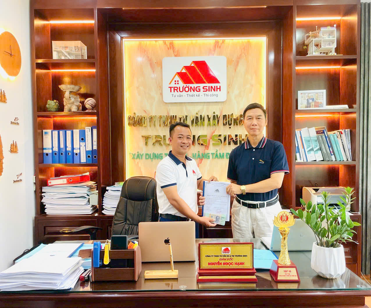 ký kết hợp đồng xây nhà trọn gói