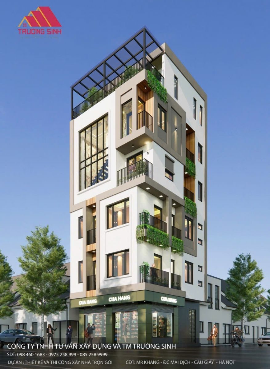 mẫu thiết kế nhà phố - 5