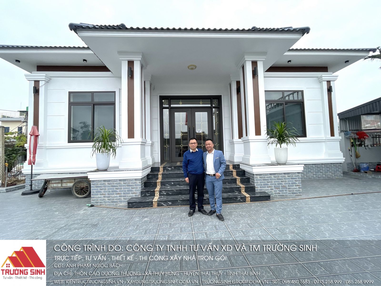 Xây nhà trọn gói chìa khóa trao tay