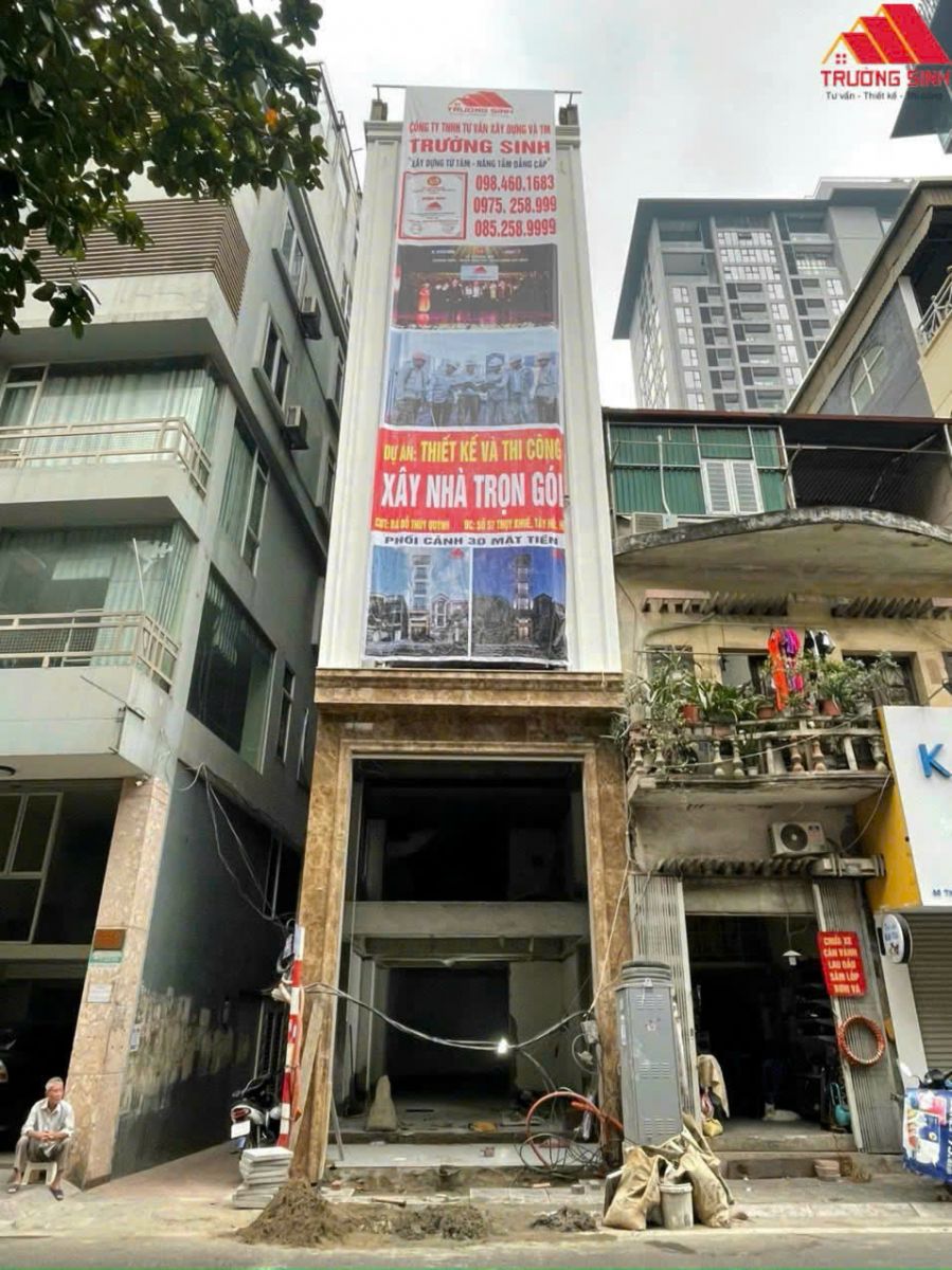 công tác xây thô