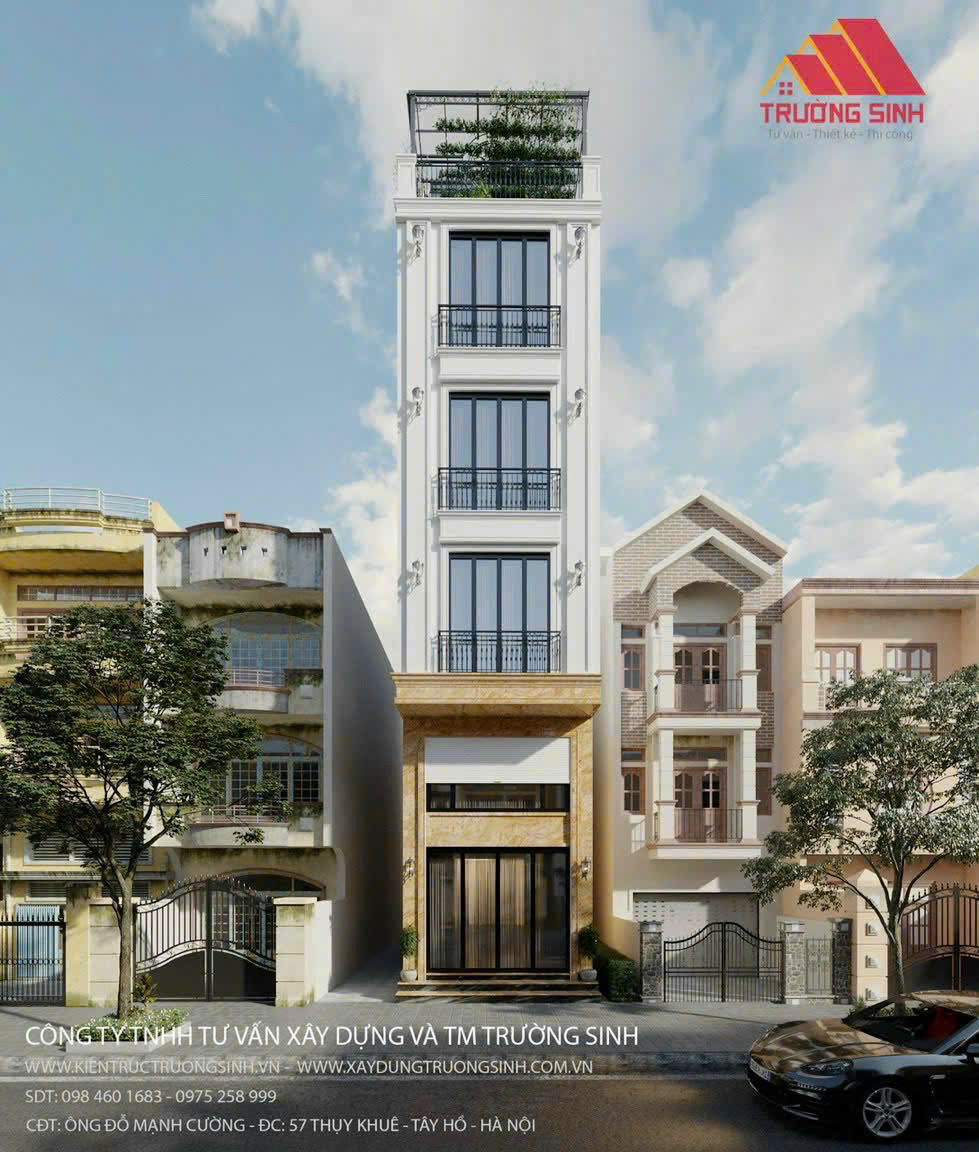 thiết  kế  nhà thuỵ khuê