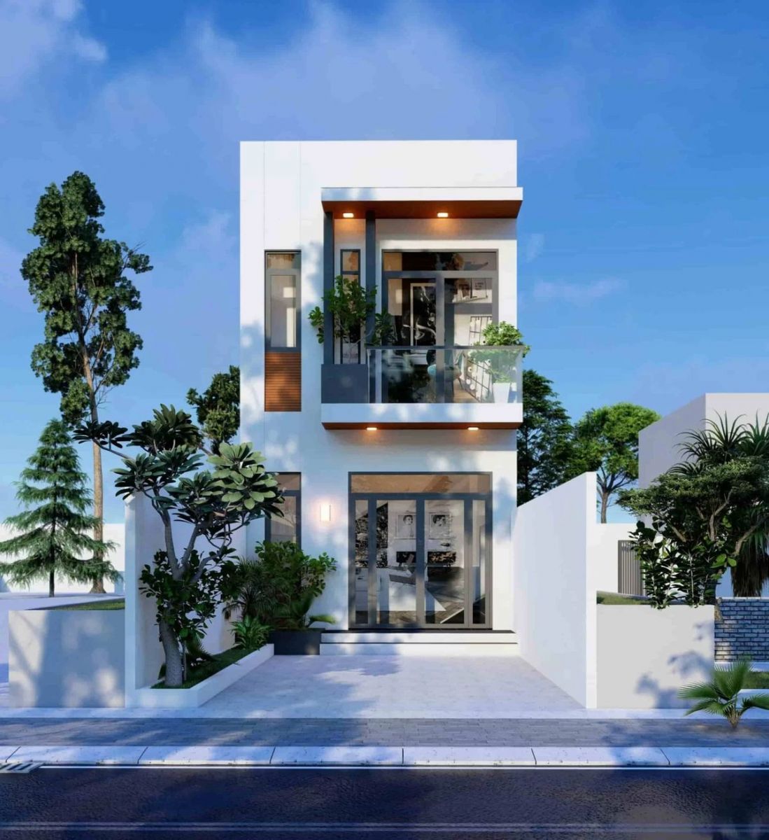 Nhà 2 tầng 4x15m