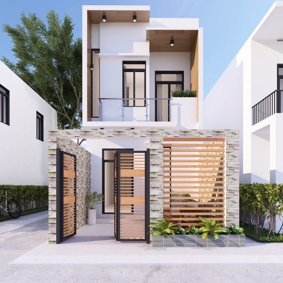 Nhà 2 tầng 5x15m