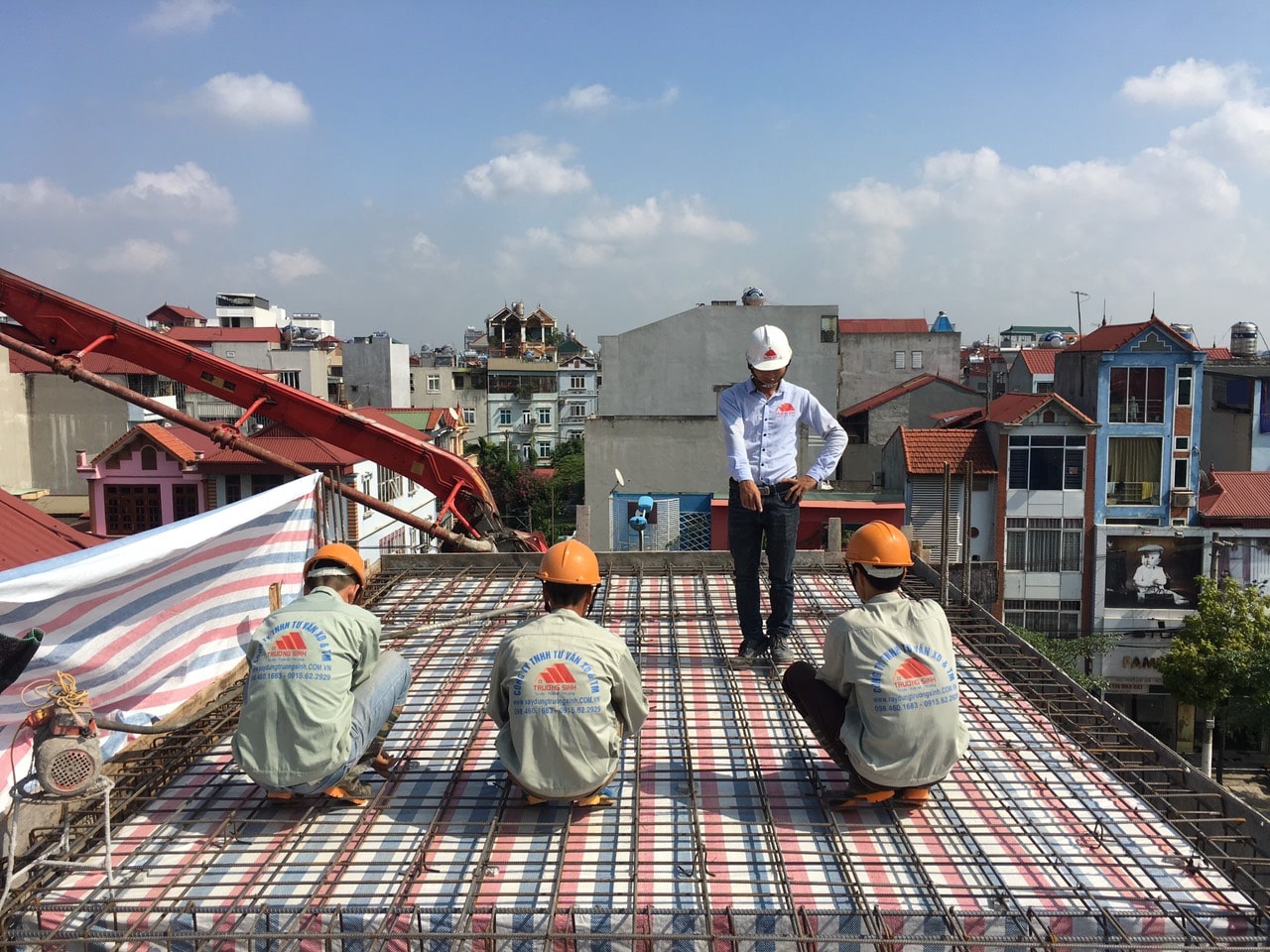 Xây nhà trọn gói mặt phố tại Hà Nội