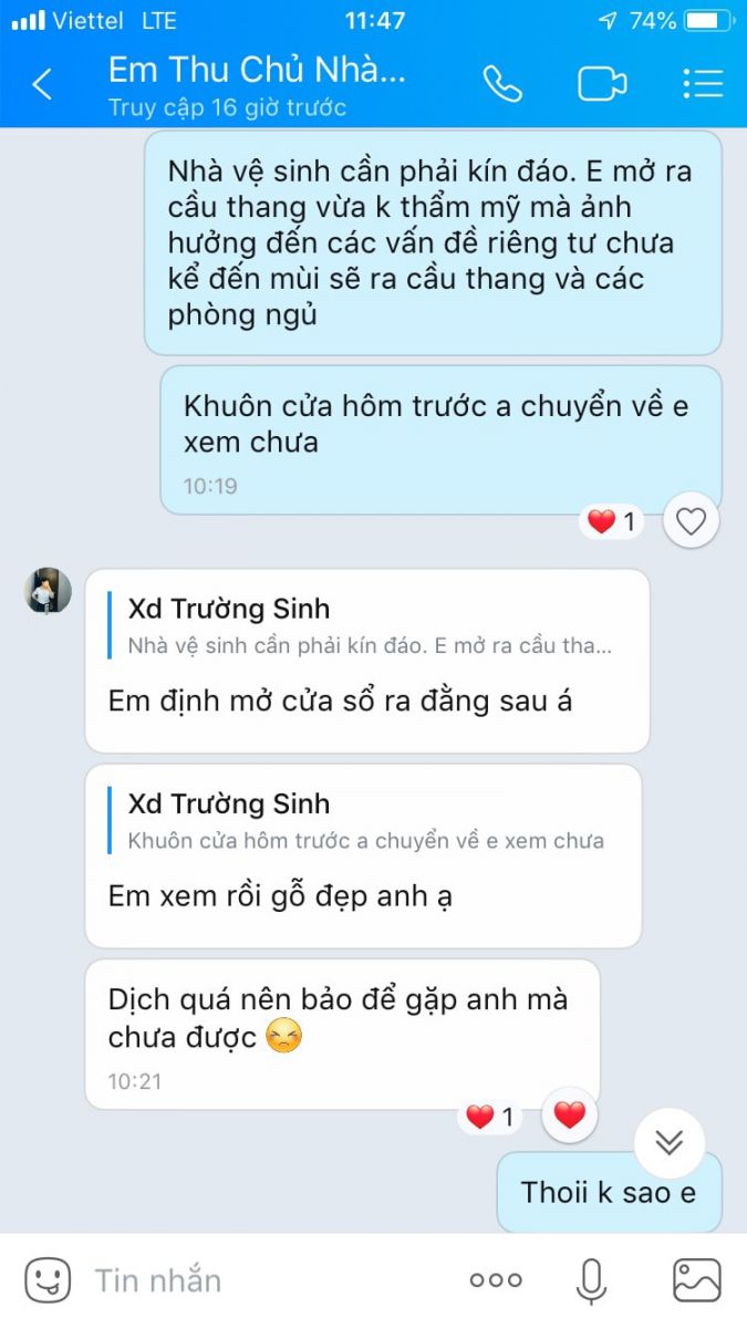 Khách hàng đánh giá về chất lượng công trình - 3