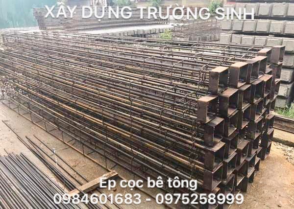 ep cọc bê tông 