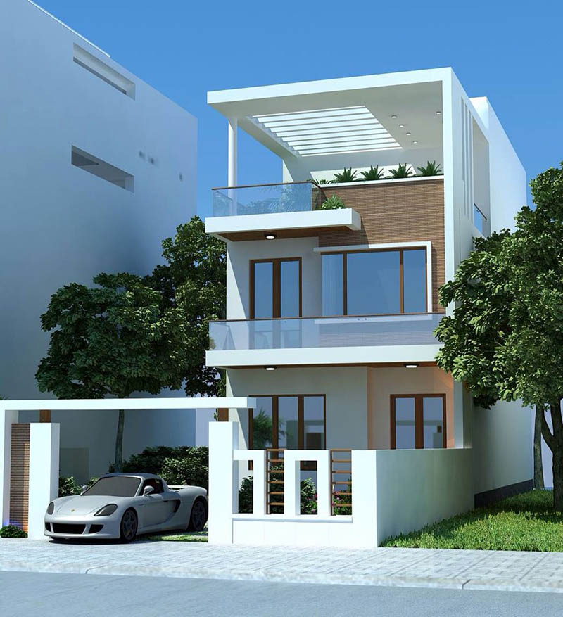 Thiết kế nhà 70m2