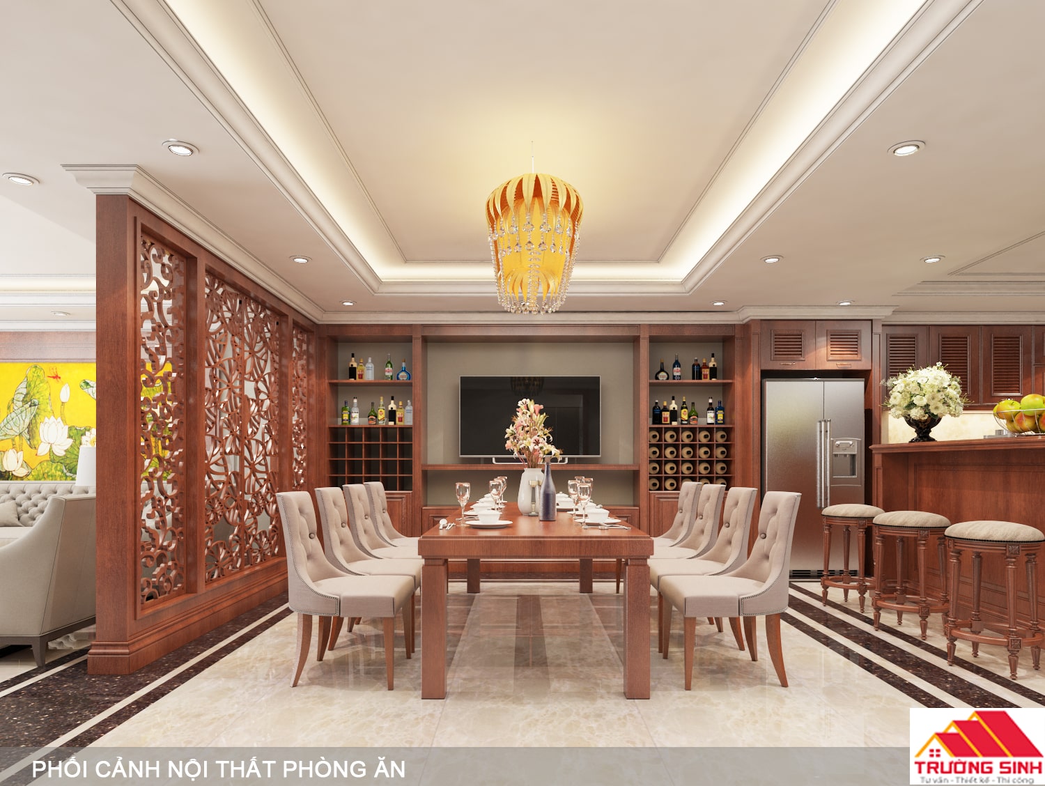 Thiết kế nội thất phòng bếp