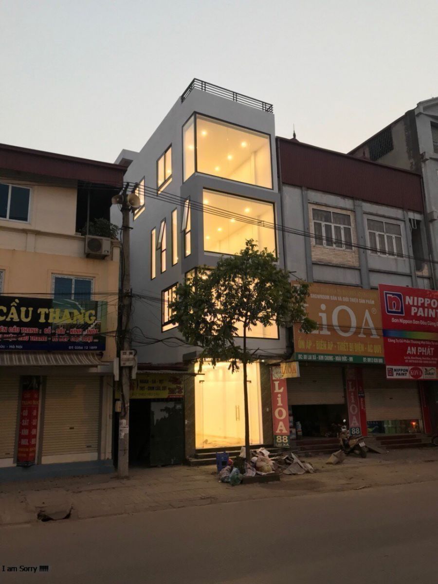 mặt tiền sau khi hoàn thiện