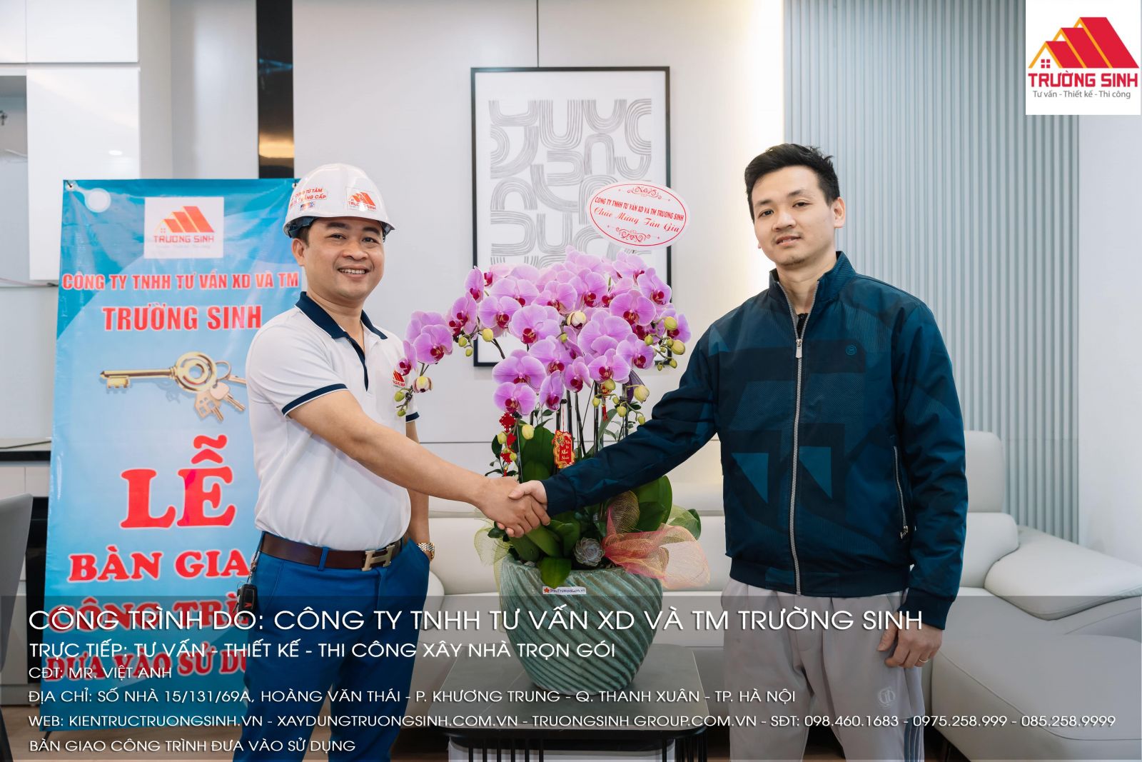 bàn giao công trình - 2