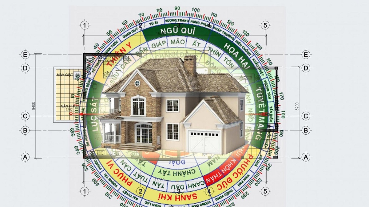 Bí quyết thiết kế nhà ở chuẩn phong thủy, thu hút tài lộc