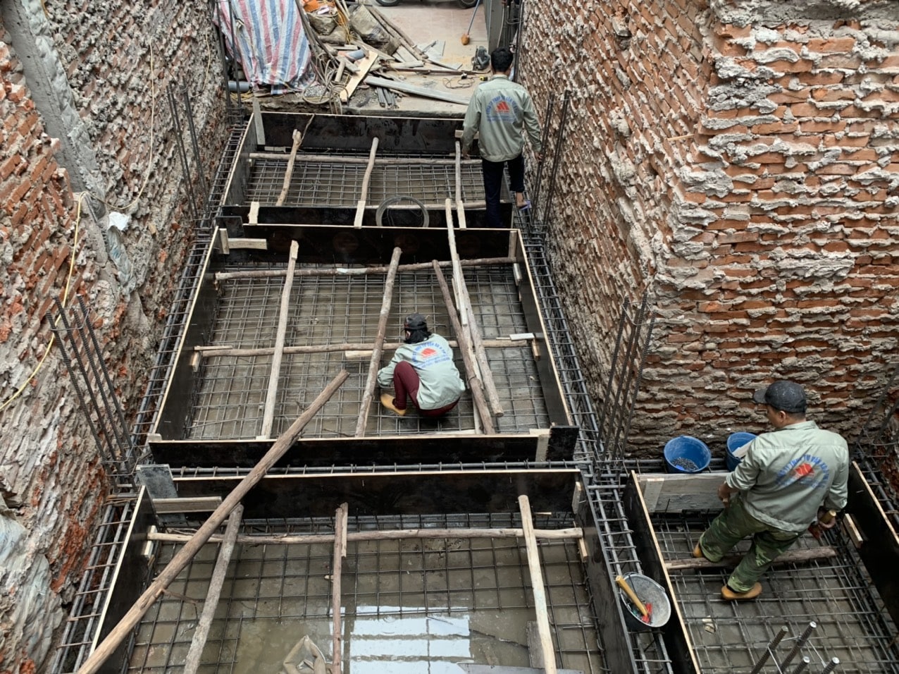 phá dỡ đào móng nhà