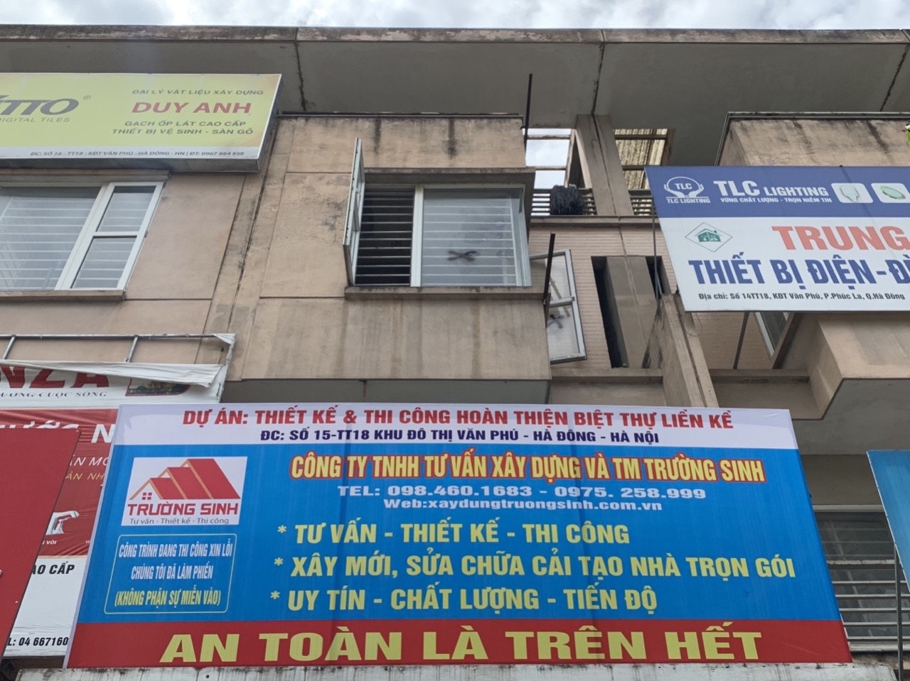 hoàn thiện biệt thự
