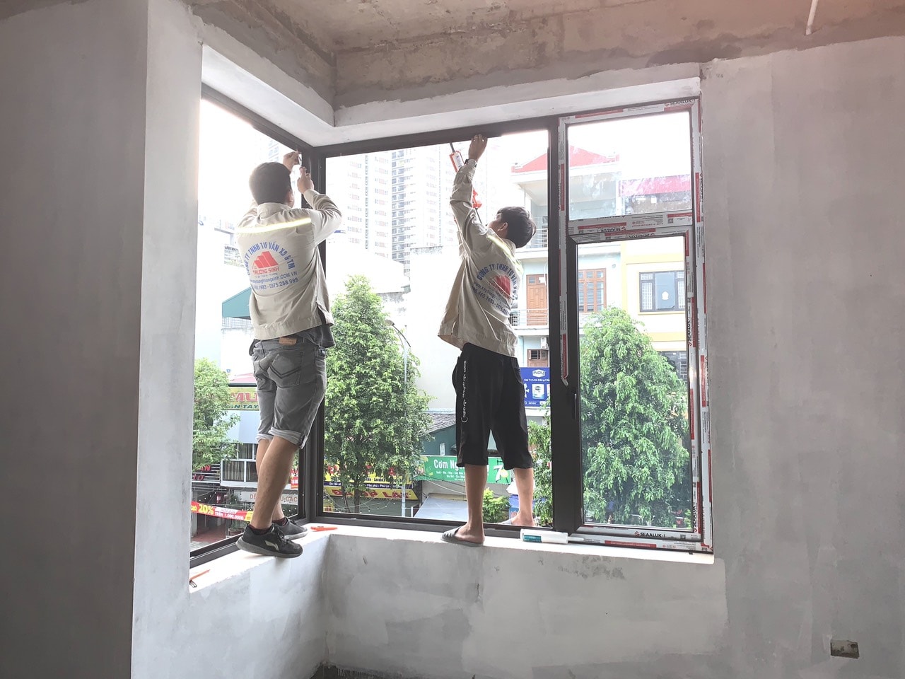 sửa chữa biệt thự nhà anh giáp