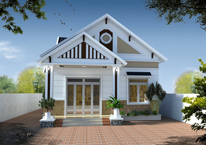 Thiết kế nhà đẹp ở nông thôn - Top 10 mẫu thiết kế đẹp nhất chi phí dưới 500 triệu-7