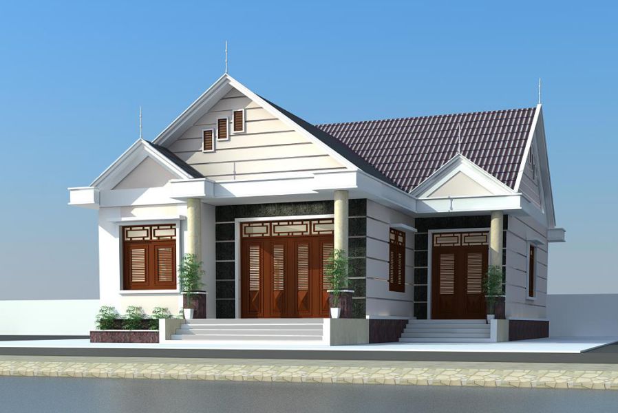 Thiết kế nhà đẹp ở nông thôn - Top 10 mẫu thiết kế đẹp nhất chi phí dưới 500 triệu-11