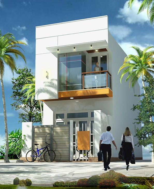 mẫu thiết kế nhà 2 tầng - 2