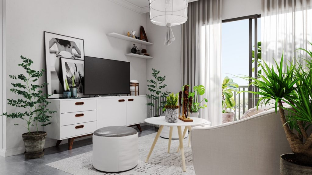 Thiết kế nội thất phòng khách đẹp cho nhà phố và chung cư-7