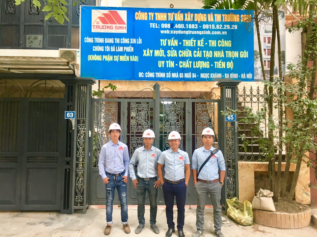 xây nhà trọn gói quận long biên, hà nội